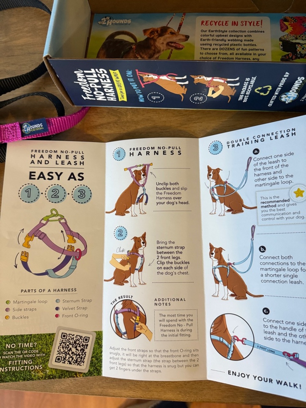 2 Hounds Design: Freedom No-Pull Harness - Picture 9 of 11